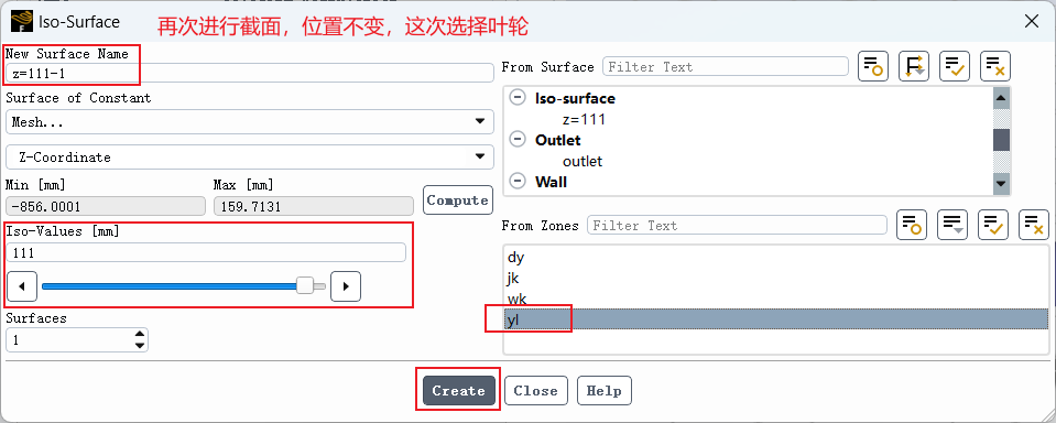 Create section plane 4