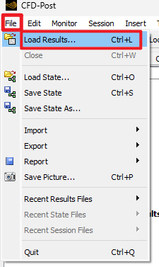 Start CFD-Post