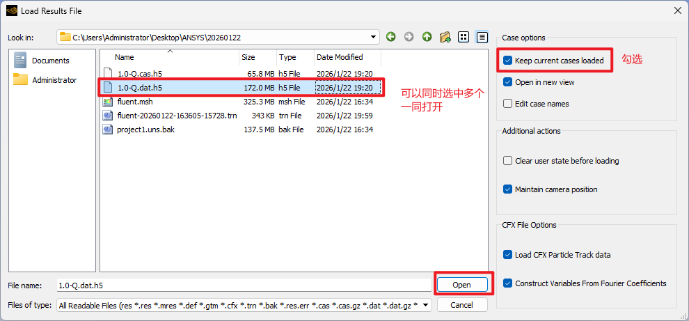 Import dat file
