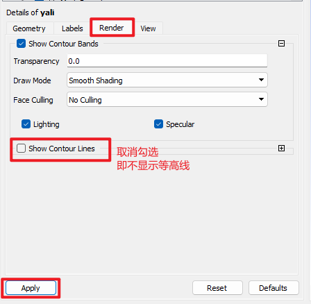 Set display location