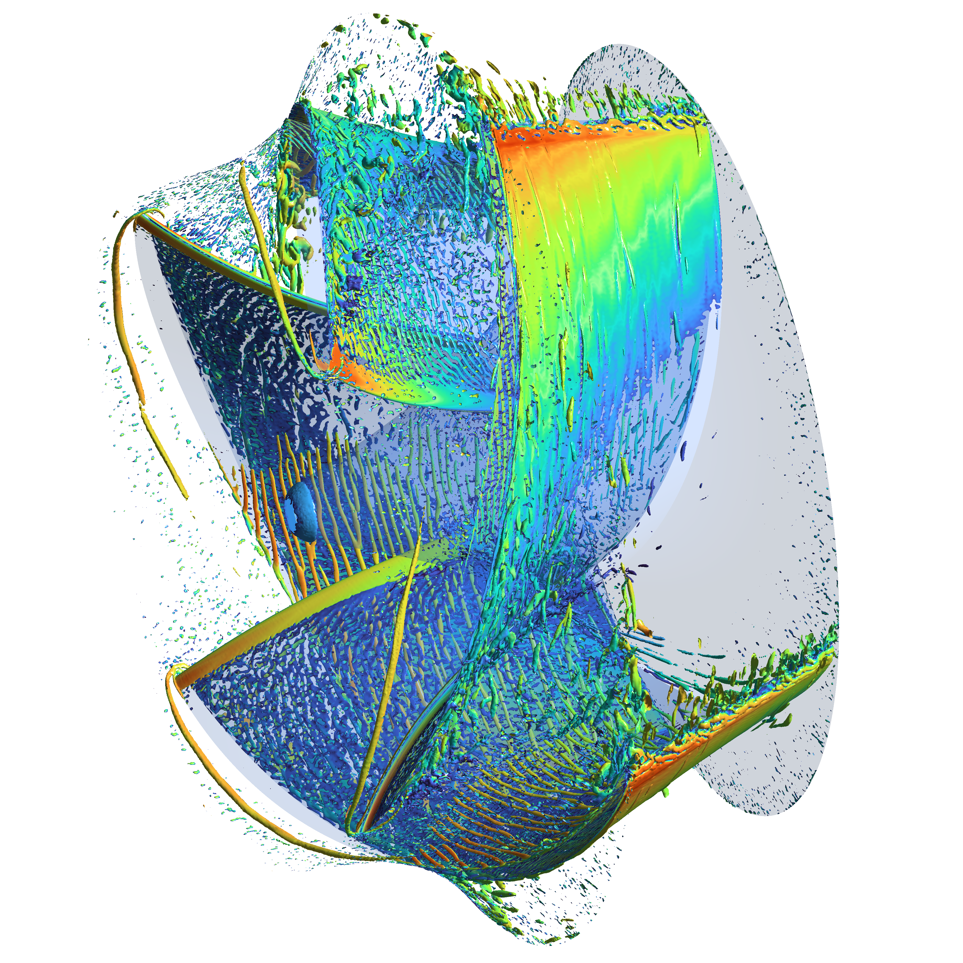 How to do high-dimensional FFT with Fluent data?